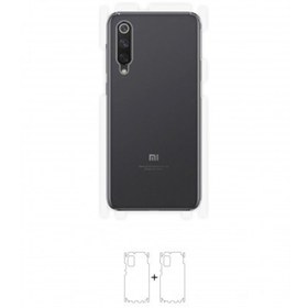 Resim Wrapsol Xiaomi Mi 9 Arka Yan Koruyucu Darbe Emici Poliüretan Film Amerika Üretimi 
