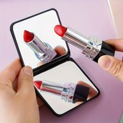 Resim Katlanabilir Makyaj Aynası ve Çift Taraflı HD ile Taşınabilir Öğrenci Aynası 