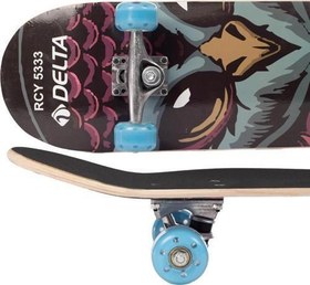 Resim Transparan Silikon Teker Üstü Zımparalı Kaykay - RCY 5333 