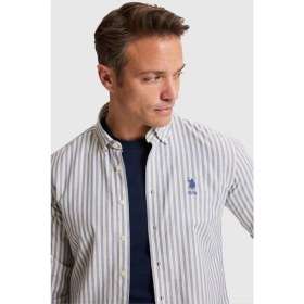 Resim U.s. Polo Assn. Erkek Lacivert Gömlek Desenli 50322165-VR033 