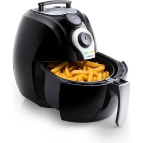 Resim Yüksek Performanslı Büyük Hızlı Pişirici, Siyah, 1500 W, 3,2 L 