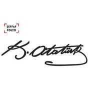 Resim Sticker K.atatürk İmza 4 15cm Folyo Siyah Adet Fiyat 