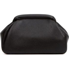 Resim Bahels Kadın Trend Siyah Deri Clutch Portföy Çanta 