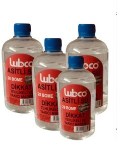 Resim Asitli Su(akü Asiti)500ml (4 Adet ) (1lt-2lt-3lt-5lt-10lt Mevcut) 