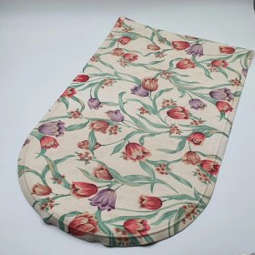 Resim K&M Hometex Kaydırmaz Vantuzlu Banyo Ve Islak Zemin Paspası Lale Twinswan 39x69 