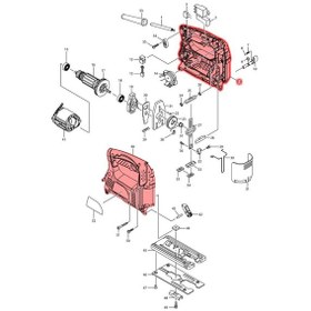 Resim Makita 4329 Gövde Ürün Kodu 188338-4 