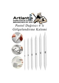 Resim Toz Pastel Boya 12 Renk A4 Monalisa Eskiz Defteri Pastel Dağıtma Kalemi 1 Paket Toz Soft Pastel Boya 12li Yumuşak Pastel 