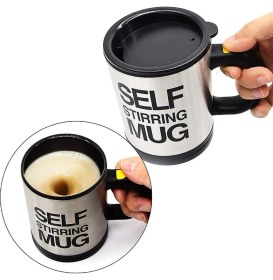Resim Vice Avm Karıştırıcı Özellikli Mikser Kupa Bardak Self Stirring Mug (4915) GO-53-vice/(1395) 02431 