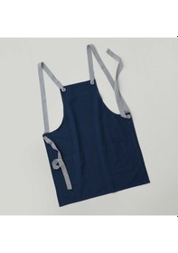 Resim Linens Winches Mutfak Önlüğü Lacivert Lacivert Bakır 