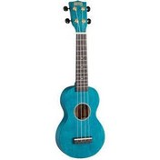 Resim Mahalo MS1TBU Slimline Serisi Soprano Ukulele (Transparent Blue) 