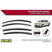 Resim Renault Fluence Kromlu Cam Rüzgarlığı Niken 2009+ Niken