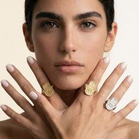 Resim HAMSA YÜZÜK - Gold 
