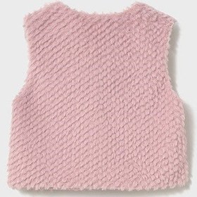 Resim Mayoral Kışlık Kız Bebek Kürklü Yelek Pembe - Pembe / 12 Ay 