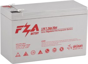 Resim FZA 12 V 7,2 AH AGM Akü 