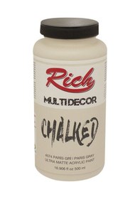 Resim Rich Multi Decor Chalked Akrilik Boya 500Ml. 4574 Paris Gri 
