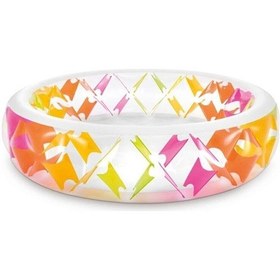 Resim Intex 56494 Şeffaf Renkli Aile Boyu Havuz 229cm Çok Renkli 