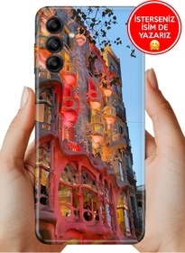 Resim Cekuonline Samsung Galaxy S24 FE Kılıf Lüks Desenli Silikon Cover Case Kap Gaudi-Eser 