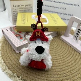 Resim Baijiafu2 Yeni 1 Adet Karikatür Çanta Çekicilik Anahtarlık Sevimli Iyi Şanslar Hediye Peluş Oyuncaklar Bebekler (Yurt Dışından) 