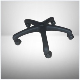 Resim Sandofis Düz Plastik Ayak+5 Adet Siyah Sessiz Teker 