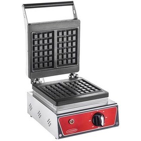 Resim Karacasan Endüstriyel Elektrikli Döküm Kare Waffle Makinesi 2 Li Krcs.wmke.1 