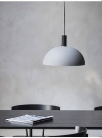 Resim Dylight Retro Beyaz Metal Dekoratif Tekli Kafe Mutfak Aydınlatma (537174345) 