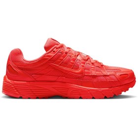 Resim Nike Kadın Spor Ayakkabı P-6000 Kadın Kırmızı Sneaker Ayakkabı 