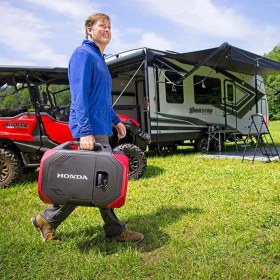 Resim Honda Eu 32I 3.2 Kva Taşınabilir Sessiz Benzinli Jeneratör 