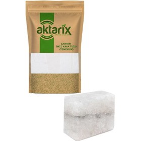 Resim 3 Kg Öğütülmüş Çankırı Kaya Tuzu Yemeklik + Büyük Boy Çankırı Tuz Sabunu 