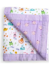 Resim Milk&moo Müslin Battaniye Elyaf Dolgulu Milk&moo Friends Çok Renkli 