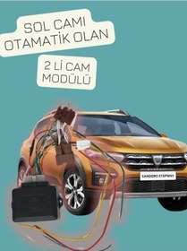 Resim Yerlikit Sandero 2 Cam Modulü Şoför Camı Otomatik Olan 