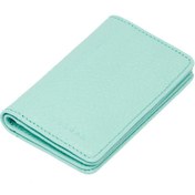 Resim Mavi Deri Unisex Kredi Kartlık - S1KK00001601-T9D 