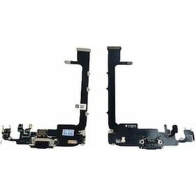 Resim iPhone 13 Pro Uyumlu (A2638) Şarj Kulaklık Mikrofon Bordu 