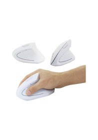 Resim Cloody Pilli Dikey Ergonomik Kablosuz Mouse 