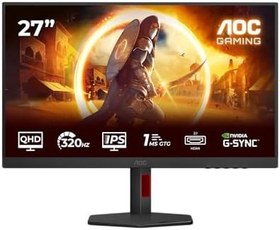 Resim AOC Q27G4SRU 27″ 320Hz 1ms QHD Fast IPS Gaming Monitör 