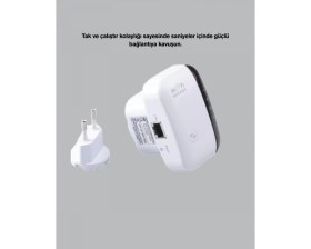 Resim MiraLive Wireless-N Wifi Repeater 300 Mbps Sinyal Güçlendirici 