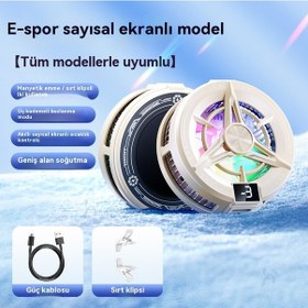 Resim Profesyonel Çift Çekirdekli Telefon Soğutucu - Yarı İletken Buzlanmalı Manyetik Soğutma Kılıfı, Oyun & Canlı Yayın İçin Yüksek Performans 4 