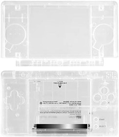 Resim OSTENT Nintendo DS Lite NDSL için Tam Onarım Parçaları Yedek Muhafaza Kabuk Kılıf Kiti (Temizle) 