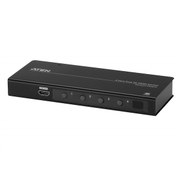 Resim Aten 4-port True 4k (4K X 2K) Hdmı Switch, Uzaktan Kumanda Ürünle Birlikte Gelmektedir 