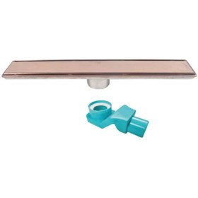 Resim Sukar Line 6 Bronz Plain 60cm Izgaralı Duş Kanalı 1156-1036000-51 