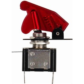Resim Yongtao 12v 20a Rocker Anahtar Kırmızı Led 