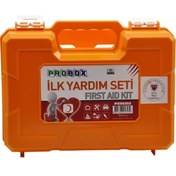 Resim Probox Px05353 Yönetmeliğe Uygun Ilk Yardım Seti Duvara Monte 