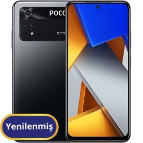 Resim Xiaomi Poco M4 Pro Yenilenmiş TR Garanti | 128 GB 6 GB Siyah 