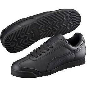 Resim Puma Roma Basıc Jr 35425912 Kadın Spor Ayakkabı Siyah-siyah Siyah 