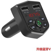 Resim Springsun Siyah Oto Bluetooth V5.0 Fm Transmitter, 803e Modeli, Çift Usb Hızlı Şarj, Mp3 Çalar, Dayanıklı Ve Kompakt Tasarım 