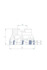 Resim Fett VRF90 - AP1135 - D063 - D22 - Z08 Vorgen Freze Takımı 