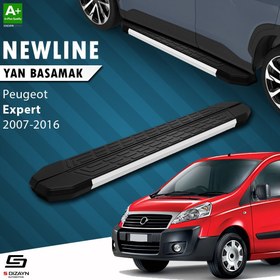 Resim S-Dizayn Peugeot Expert 2 Kısa Şase NewLine Aluminyum Yan Basamak 213 Cm 2007-2016 