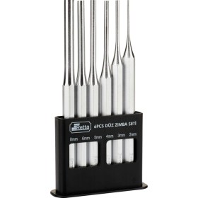 Resim Retta RPS0208 Düz Pim Zımba Set 6'lı 