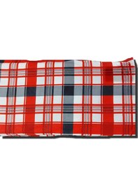 Resim Algelsineve Ekose Çift Kişilik Flanel Nevresim Seti, Nevresim + Y Kırmızı 