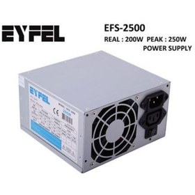 Resim Genel Markalar Efs-2500 250w Peak Atx Power Supply 12 Cm Fan 