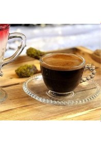 Resim Perotti Girona Kahve Fincanı Takımı - 12 Kişilik Kahve Fincan Seti Boncuklu 24 Prç. 